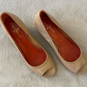 Cole Haan Nike Air open toe wedge